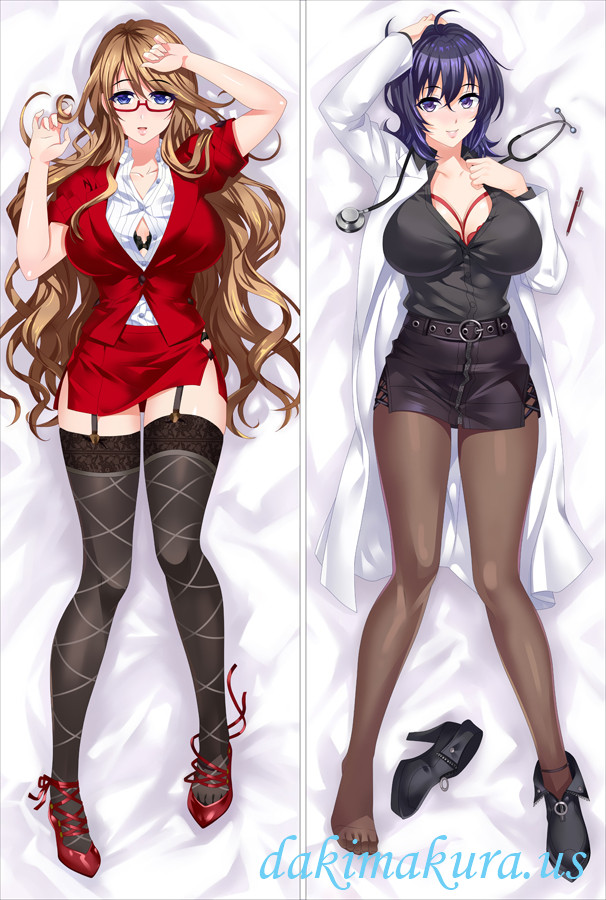 Erotic love sister Mr sensei Ayaka und Rika Japanese hug dakimakura pillowcase